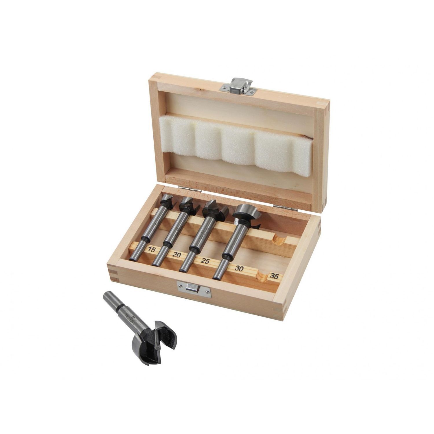 Faithfull Forstner Bit Set, 5 Piece A - Multi Colour