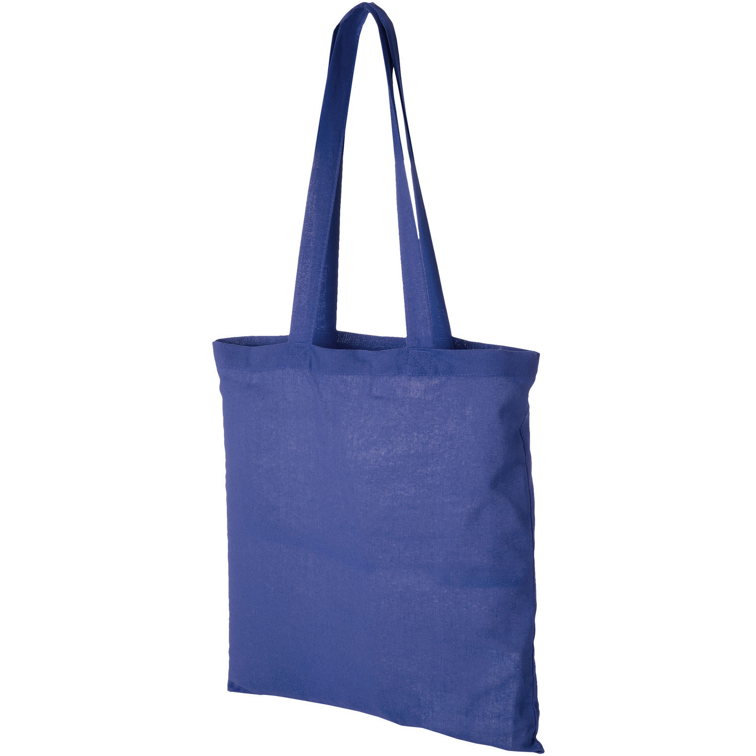 Bullet Madras Cotton Tote - Royal Blue