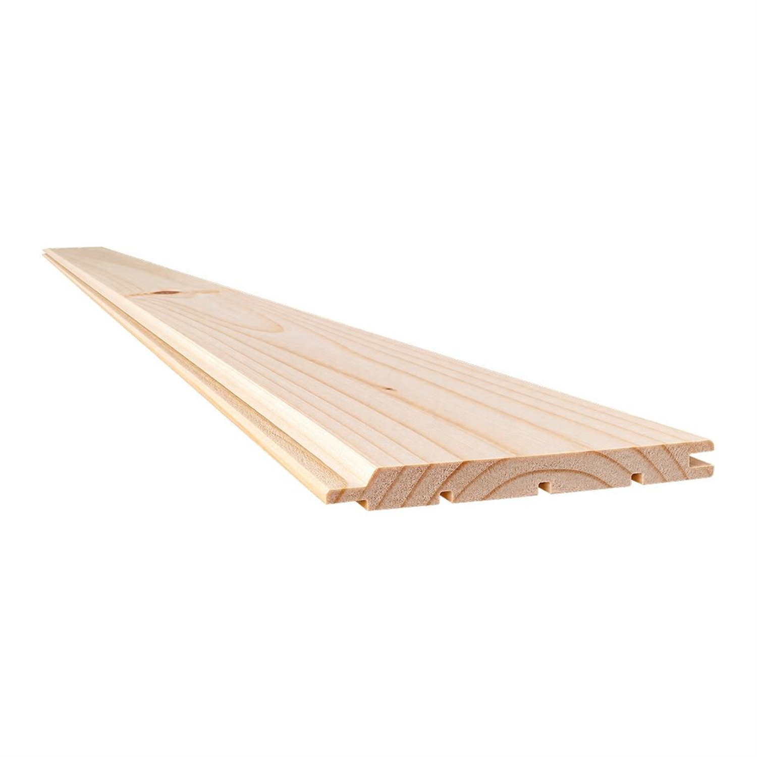 Snowdon Timber Untreated Tongue & Groove Matchboard Cladding - 9 X 95 X 2400Mm - Pack Of 10 - Natural
