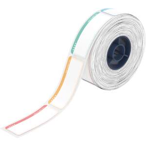 M Range 14x40mm Coloured Thermal Transfer Label Roll