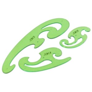 French Curve Set - 3 Piece