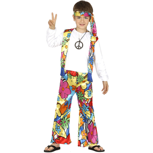 Child's Hippie Fancy-Dress Costume