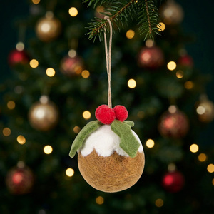 Christmas Pudding Hanging Decoration