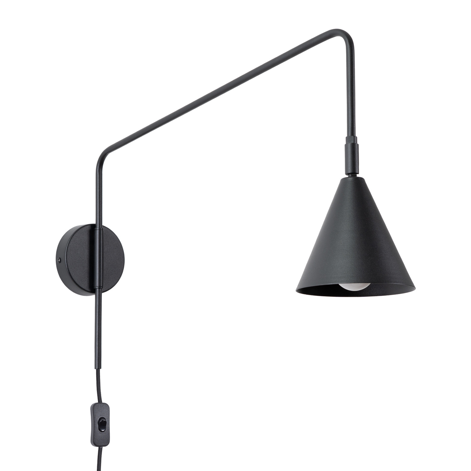 Sollux Lighting Wall Lamp Nox Black