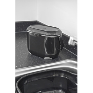 Addis Kitchen Compost Caddy 2.5L - Black/Grey