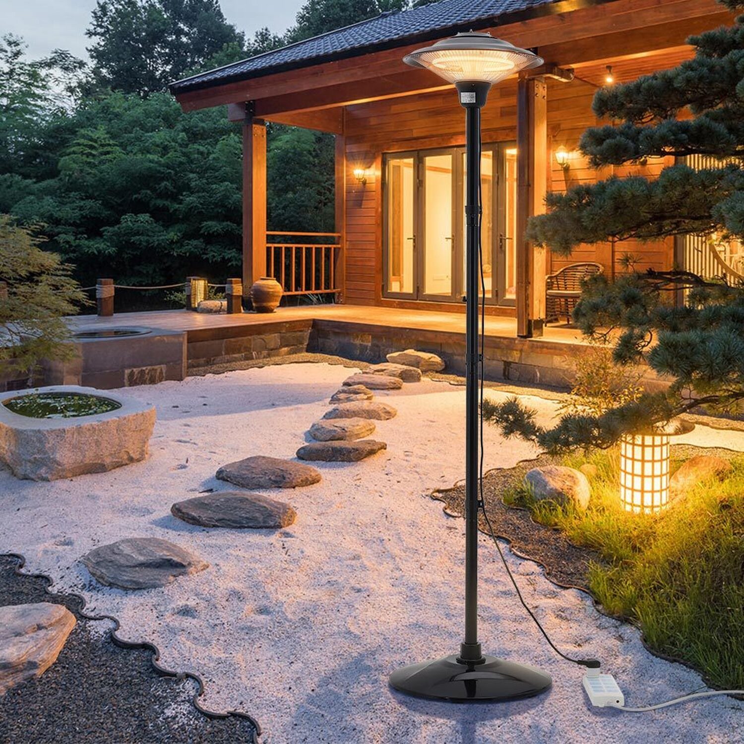 Freestanding Electric Patio Heater