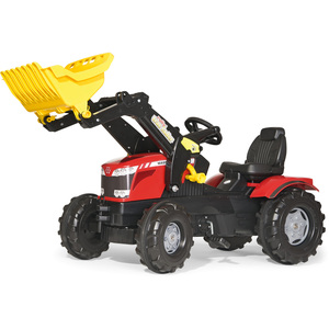 MF 8650 Tractor with Frontloader