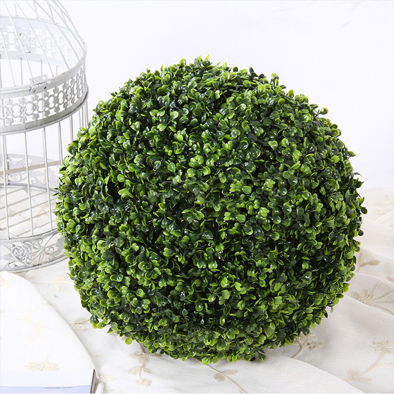 Artificial Boxwood Topiary Ball Decoration