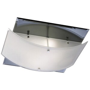 Vito Flush Ceiling 2 Light Polished Chrome, Mirror