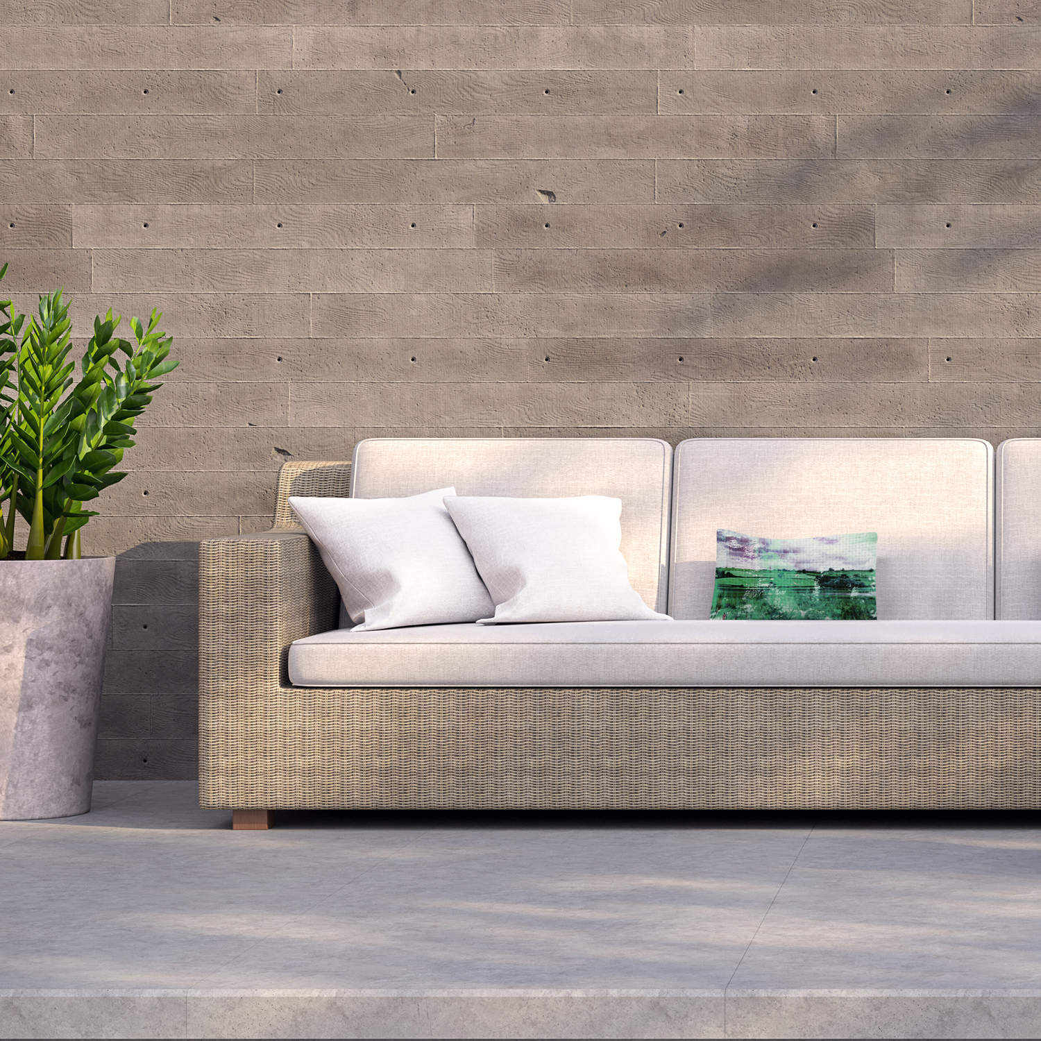 Classigreen Countryside Outdoor Cushion - Green