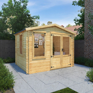 Waltons 2.6m x 3.3m 19mm Log Cabin