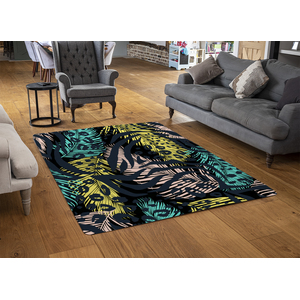 Animal  Tropical Print Rug