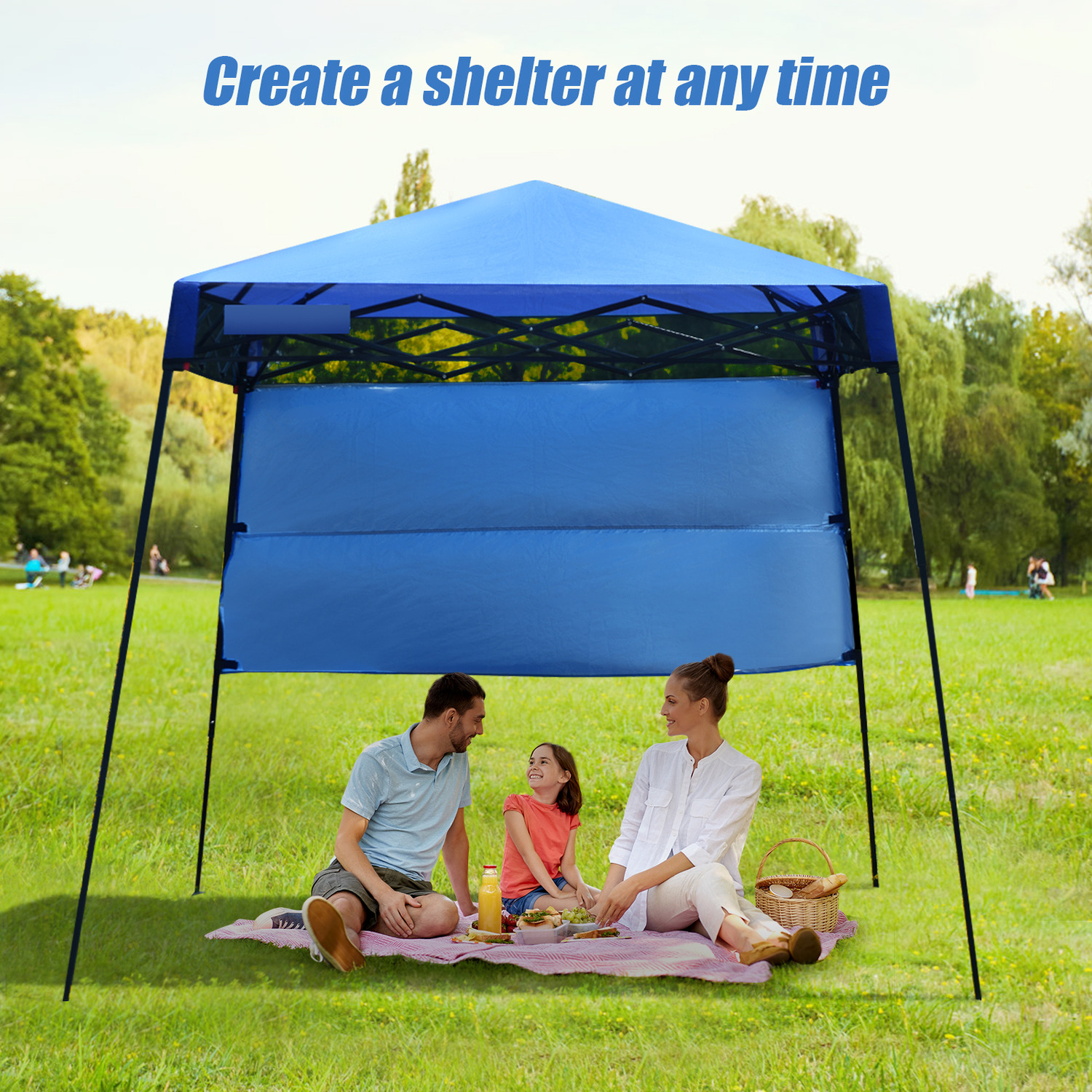 Pop-up Canopy Gazebo - Blue