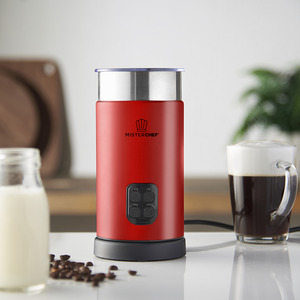 Automatic Milk Frother Red