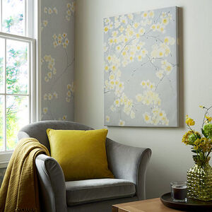 Radiance Orchid Metallic Printed Canvas