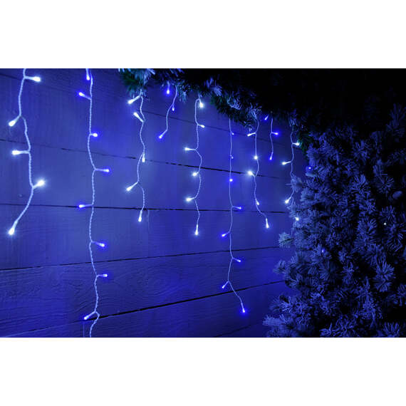 Snowing Icicle Christmas Lights