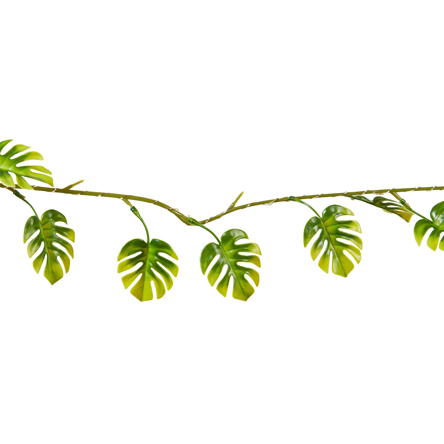 Image of Solar Palm Leaf Garland - Green