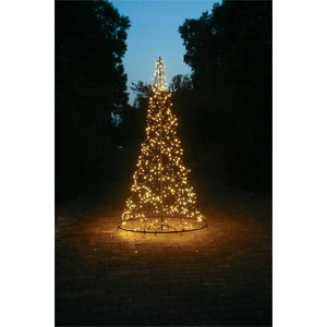 All surface 2.5m 720 WW Led Tree - 10 Twinkle