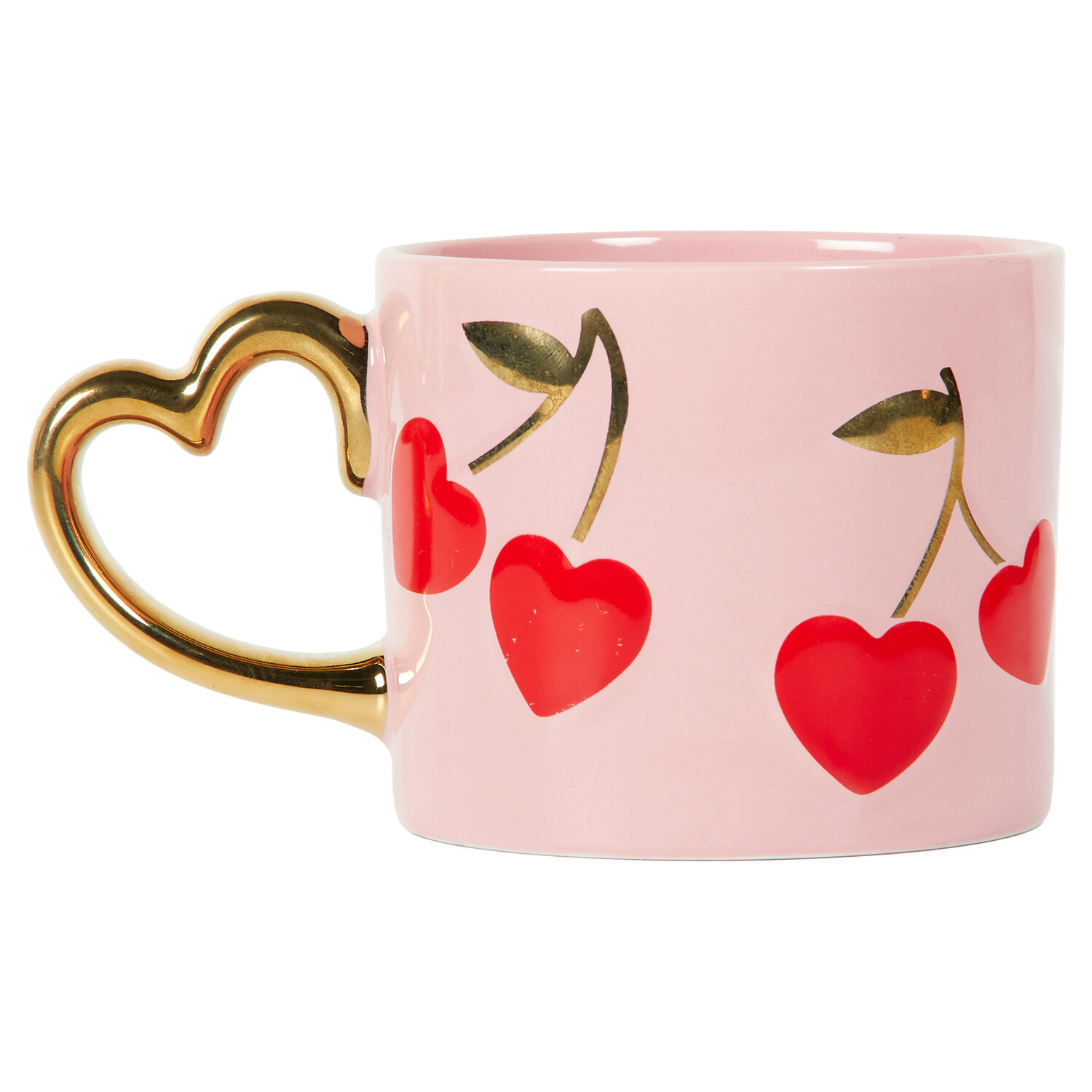 Image of Heart Cherry Mug - Multicolour