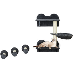 Wall Mounted Cat Tree Set