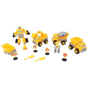 DIY Construction Car Set