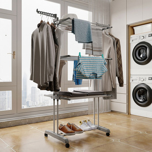 3-Tier Rack Foldable Clothes Drying Stand