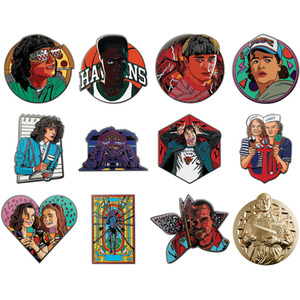 Stranger Things Mystery Pin Badge CDU Containing 12 Blind Boxes