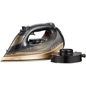 Ceraglide 2800W 360 Cord Cordless Steam Iron Black and Gold