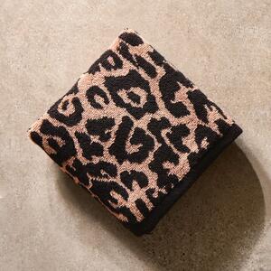 Leopard Jacquard Bath Towel