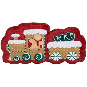Gingerbread Train Cushion