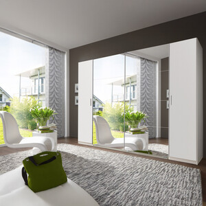 Lotto Sliding Wardrobe White
