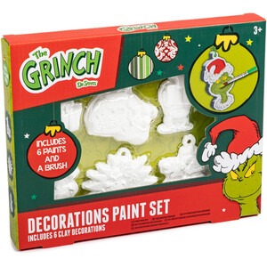 Paint Your Own Grinch Decorations