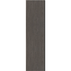 2 Pack Ebony Flame Retardant Acoustic Slat Wall Panel