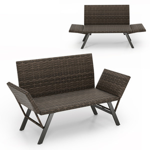 Patio Convertible Sofa