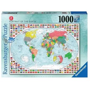 Portrait Of The Earth 1000 Piece Jigsaw Puzzle