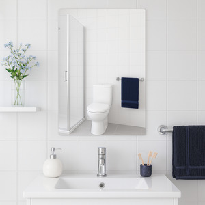 Self Adhesive Glass Wall Mirror - 30 x 40cm