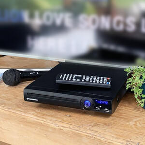 GTDVD-181 Compact Multi Region DVD Player and Karaoke Player