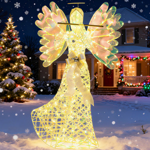 5.2 FT Lighted Angel Christmas Decoration