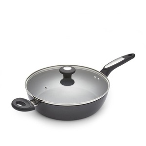 Morphy Richards 28cm Forged Aluminium Lidded Saute Pan