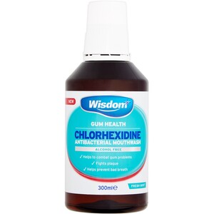 Wisdom Chlorhexidine Antibacterial Mouthwash