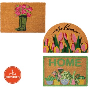 Botanic Printed Coir Mat