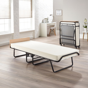 Jay-Be Single Visitor Automatic Folding Bed with Contract Comfort Mattress
