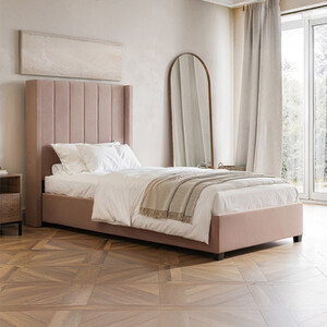 Tiggy Single Ottoman Bed Velvet