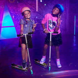 Razor Colour Rave Light-Up Electric Scooter Multi-Coloured LED Light-Up Deck