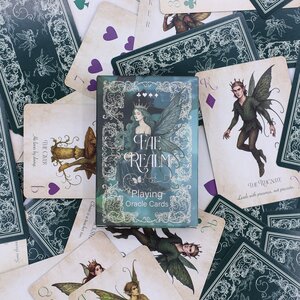 Fae Realm Playing Oracle Cards Fairy Theme Divination Deck