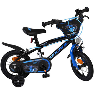 VOLARE Super GT Blue 51278 12-Inch Boys Children's Bike