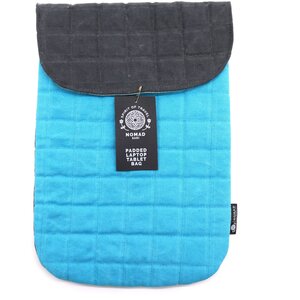 Terrific Turquoise Stonewashed Laptop Pouch