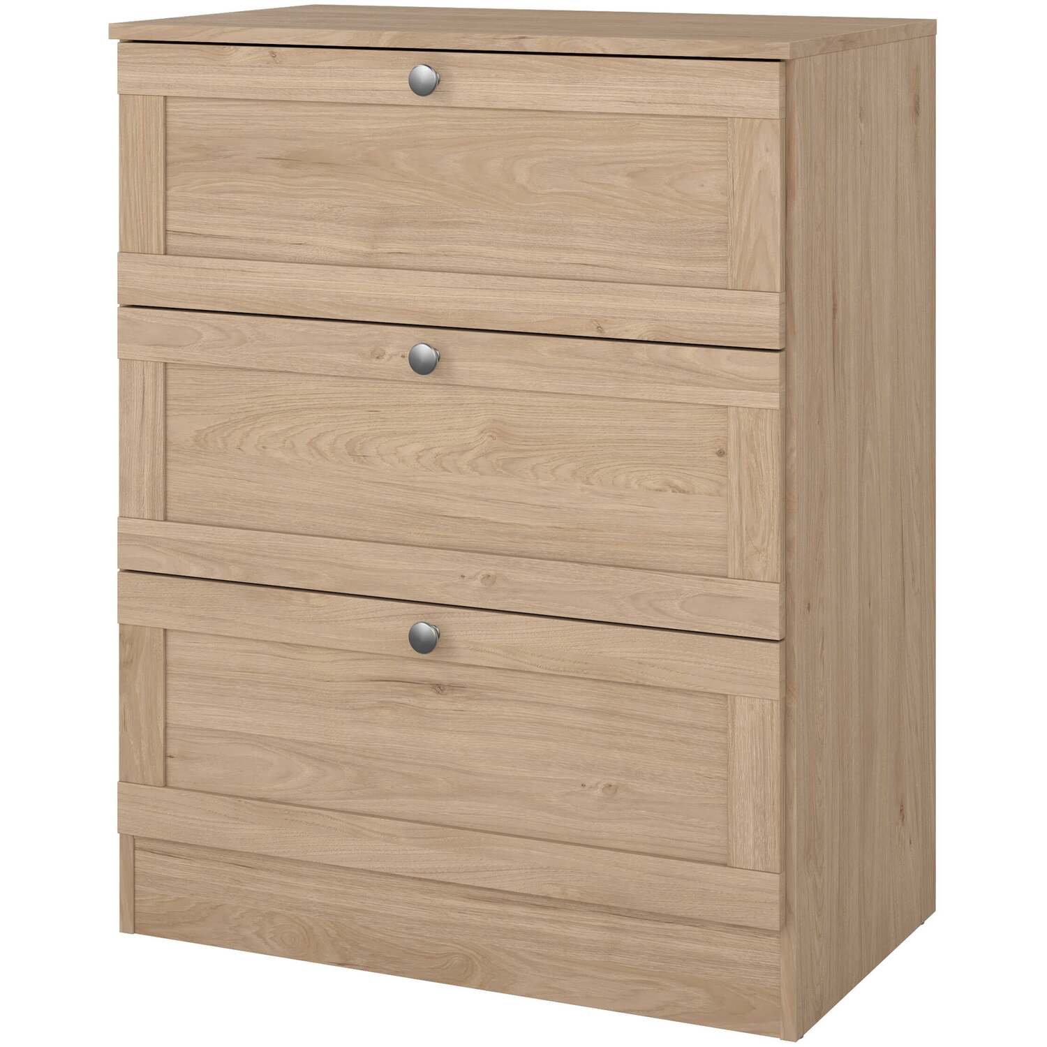 Wyld Haus Cherryfern 3-Drawer Chest In Jackson Hickory - Natural
