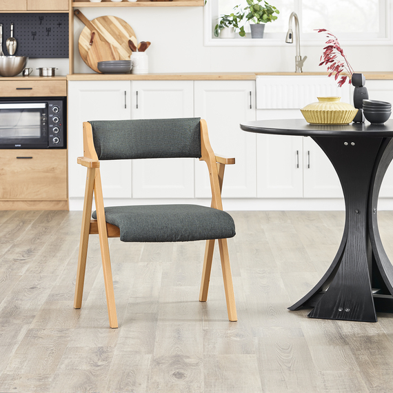 Folding Wooden Chair with Cushion