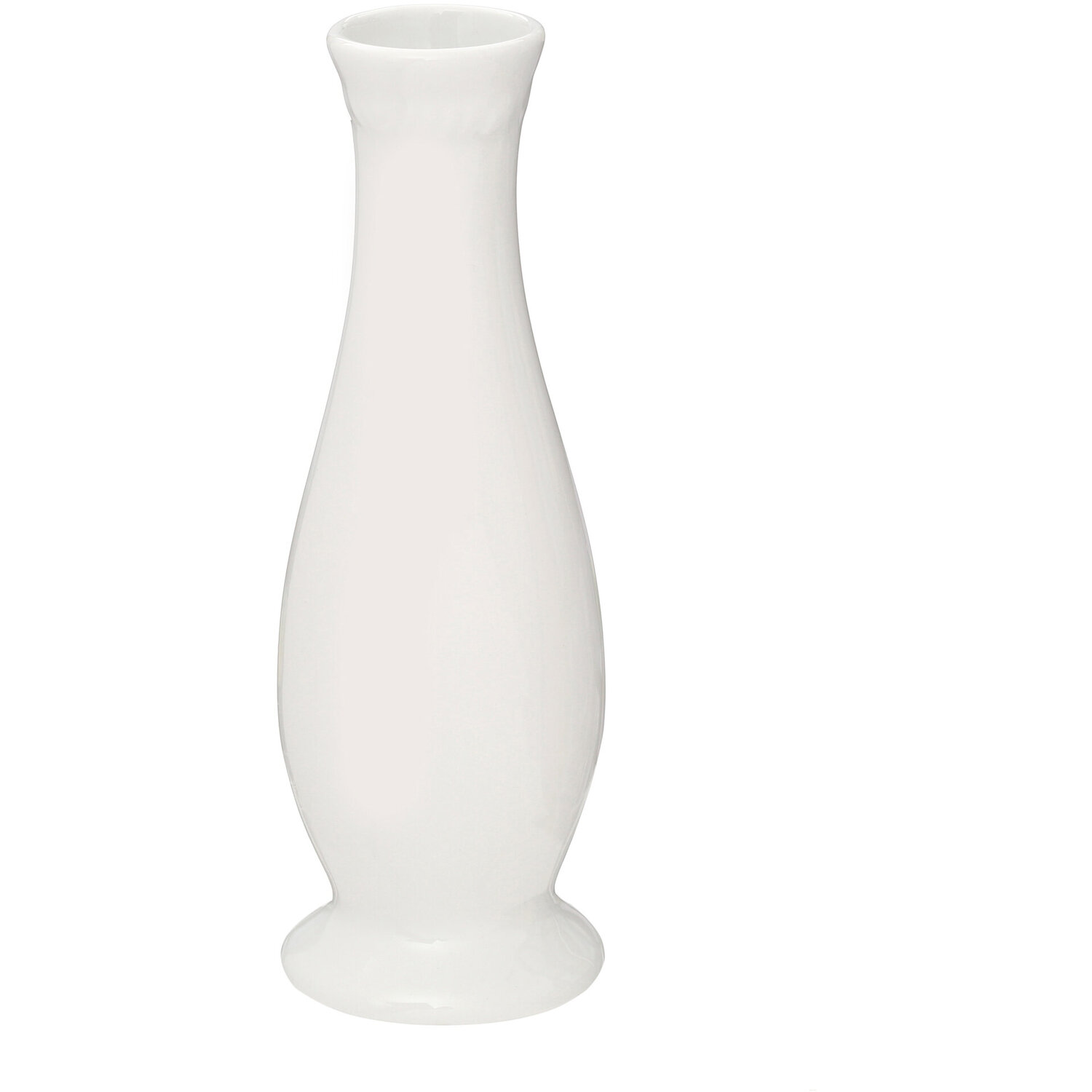 Maison By Premier Beaufort Crystal Scalloped Vase - Porcelain 100%